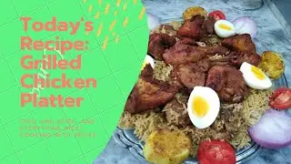 Grilled Chicken Platter Recipy by cooking with Spices|Quick and Easy platter Recipy|chicken platter