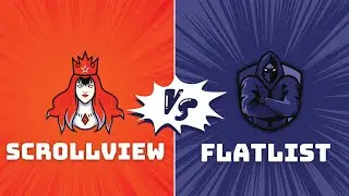 ScrollView vs Flatlist: when should you use either of them.