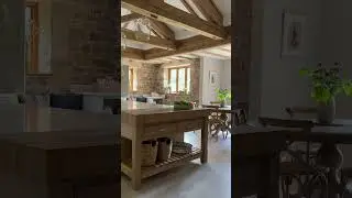 Picture yourself enjoying serene spring days in this country kitchen.