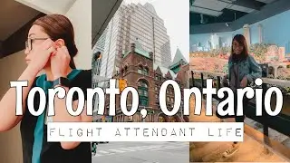 TORONTO, ONTARIO LAYOVER (Exploring LITTLE CANADA) | Flight Attendant Life