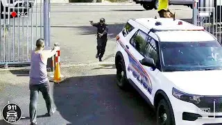 Brutal Moments as Police Confront Reckless Criminals, You Wouldn't Believe if Not Filmed # 117