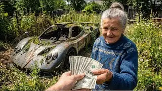 We Bought a $1,000 Abandoned Pagani Zonda and Fully Restored It | Satisfying ASMR