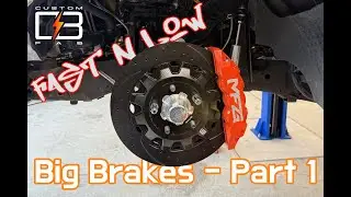Ford Lightning Big Brake Install - Part 1