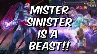 Mister Sinister Rank Up, Abilities & Gameplay - Marvel Contest Of Champions
