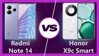 Honor X9c Smart vs Redmi Note 14 Detailed Comparison