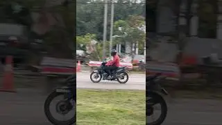 Naik Yamaha LC135 V2 Balik Kije Lalu Depan #azekkun Auto Konten 🔥