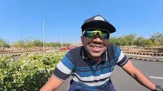 360 degree view of cycling around Knowledge Tree  at IIT Jodhpur