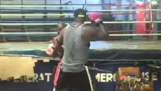 Entrainement collectif de l'équipe national de Boxe du Cameroun