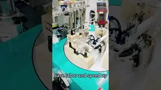 YESHINE fully automatic handle screw locking machine for pull rods