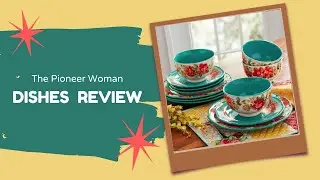 The Pioneer Woman - Dinnerware Set - Mug Rack and Ditsty Stacking Mugs Review #thepioneerwoman