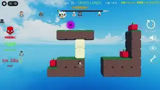 Tutorial 783: Obby But You Are A Worm on Roblox Stage 16 (Roblox 15.16)