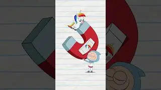 A Unicorn and Dragon Magnet! (Animation Meme) #boyanddragon #shorts