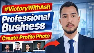 মাত্র ১ মিনিটে Professional Business Profile Photo বানান 😱 | #victoryinsight 