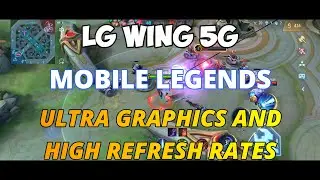 Mobile Legends in LG Wing 5G
