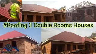 Material Costs for #Roofing 3 Double Rooms Houses #Boq #samebloodconstructionco.ltd #houseplan