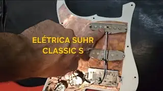 Abrimos a Suhr Classic S Fiesta Red - Analise parte elétrica 