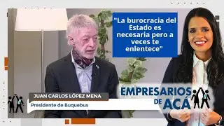 Empresarios de Acá | entrevista a Juan Carlos López Mena Presidente de Buquebus