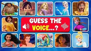 Disney Guess the Voice or Lose! 😲🔊🎶 | Animated Characters Quiz (GoQuiz 2026)