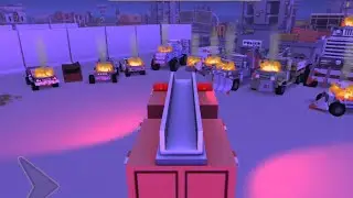Vehicles on fire at the POLICE STATION/Blockapolypse