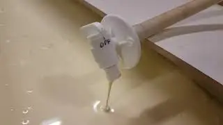How to use glue pump properly