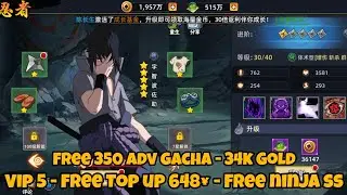 Ninja Academy Private Server - VIP 5 - Free Top Uo 648&yen; - Ninja SS - 34K gold