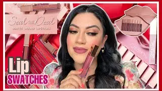NUEVOS LABIALES ❤️SEAL THE DEAL❤️  BEAUTY CREATIONS / Lip Swatches y reseña