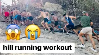 workout plan,hill running workout #viral #video