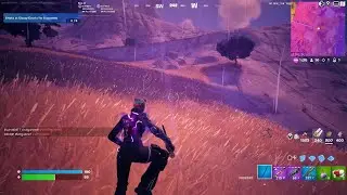 Fortnite solos ranked Champion storm camping until i get the storm sickness warning!!!!