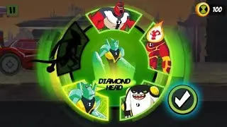 Ben 10 Alien Race - Gameplay Walkthrough Part 4 Diamondhead (Android)