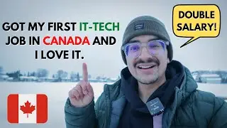 FINALLY GOT MY FIRST TECH JOB IN CANADA | SALARY ?