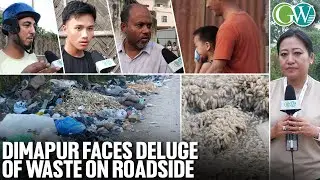 OPEN WASTE DUMPING CONTINUES: HEAPS OF GARBAGE DUMPED ON ROADSIDE AT BANK COLONY, DMP