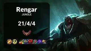 Rengar vs Fiddlesticks JUNGLE - KR GRANDMASTER Patch 15.14