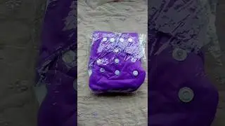 baby reusable cloth diapers / washable and adjustable / meesho haul