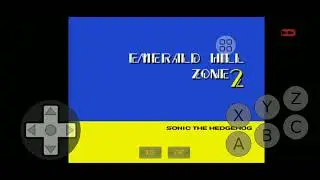 Jogando Sonic XL