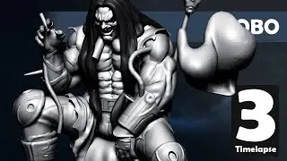 LOBO | Zbrush Sculpt Timelapse 3 | Sergio Hualde