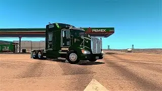 American Truck Simulator T660 solo en la ruta!!.. Mapa Mexico por Hugoces