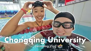Swim With Me Inside Chongqing University’s Pool! 🏊‍♀️