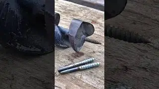 Wood Auger Repair !!!! Bushcraft tools.