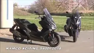 Kymco Xciting S400i Vs Yamaha XMax 400