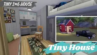 Tiny House (3x6) | The Sims 4 House Building | Design Cube
