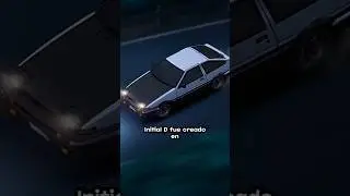 No sab&iacute;a esto sobre el origen de Initial D 🥹🇯🇵