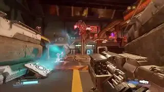 Doom Nightmare Difficulty - Imp Room Before Cyberdemon