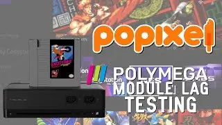 Polymega retail Lag test