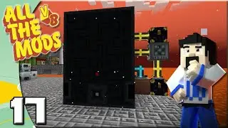 All The Mods Volcano Block - Ep 17 : Nuclear Nitro Generator !!