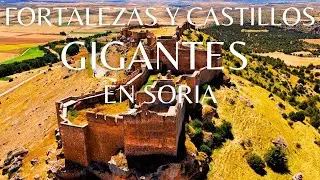 Fortalezas y castillos gigantes en Soria. Desde dron en 4K.