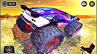 Monster truck driving 4*4 ||impossible offroad hills& mountain tracks|| |android gameplay|