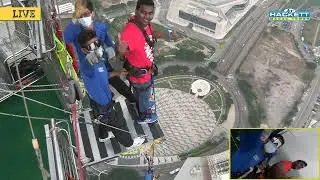 Macau tower sky jump