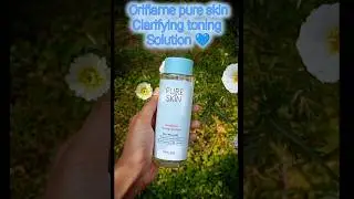 Oriflame pure skin clarifying toning solution... Bha+pha solution.. 💙#oriflame  #youtubeshorts