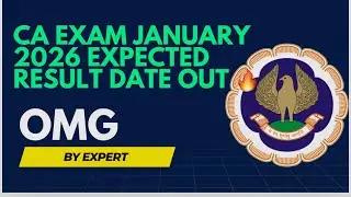 CA Exam January 2026 Expected Result Date Out 🔥 | CA Foundation,Inter Final January 2026 Result