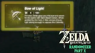 WHAT?! BOW OF LIGHT IN CHEST?? - BOTW Randomizer Episode 10
